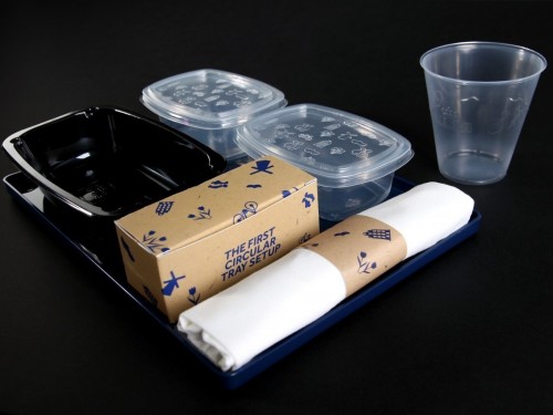 KLM debuts recycled catering supplies on Amsterdam to Vancouver flight