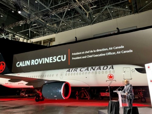 Air Canada takes delivery of first A220-300