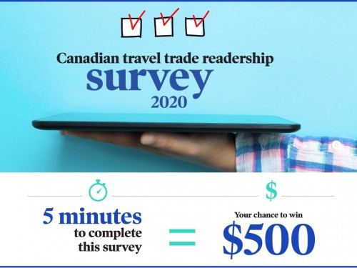 Complete our readership survey for a chance to win $500!