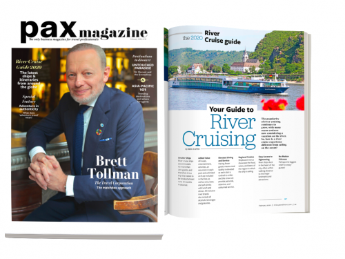 February’s PAX magazine features TTC's Brett Tollman, plus a new look!