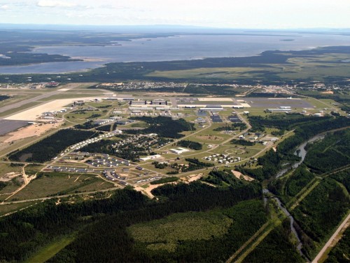 Plane carrying Canadians from Wuhan lands at CFB Trenton