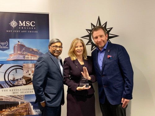 Sunwing named MSC Cruises' 2019 tour operator partner of the year