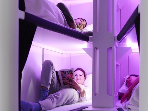 Air New Zealand introduces sleep pods for economy class travellers