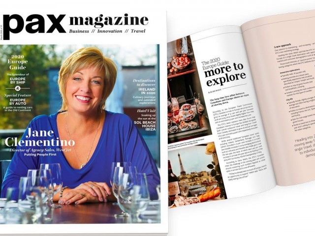 WestJet's Jane Clementino is PAX magazine's March cover star!