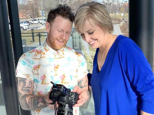 VIDEO: A behind-the-scenes look at PAX's March photoshoot with WestJet's Jane Clementino!