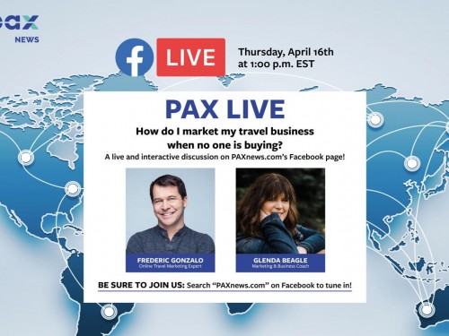 How do I market my travel business when no one is buying? FB Live chat today (April 16), 1 p.m.