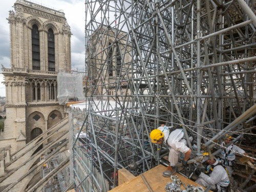 After the fire: One year later, Notre Dame’s reopening remains unknown