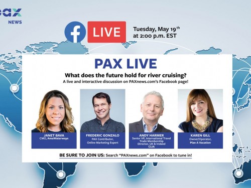 What does the future hold for river cruising? FB Live today, May 19th, 2 p.m. (EST)