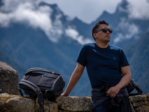 G Adventures founder Bruce Poon Tip hosting Q&A for Canadian agents