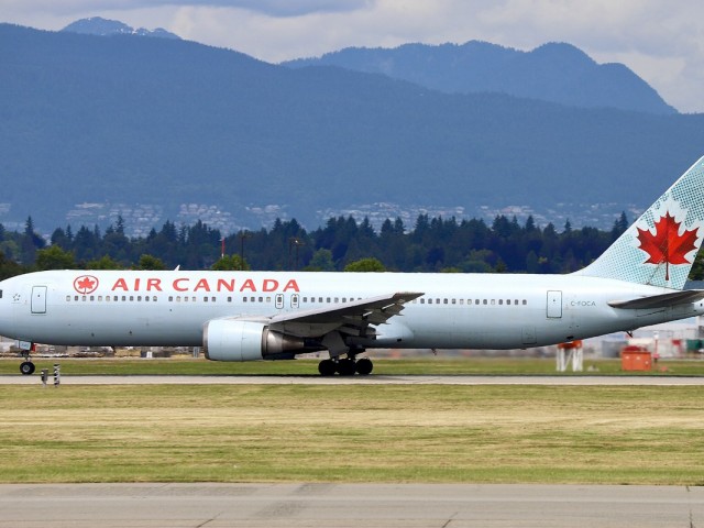 Air Canada's Boeing 767 takes its last flight