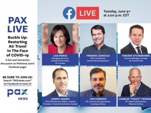 Buckle up: Restarting air travel in the face of COVID-19. FB Live today (June 9th), 2 p.m. (EST)