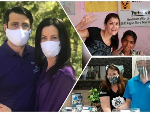 Caring for communities: even in tough times, travel pros find ways to give back