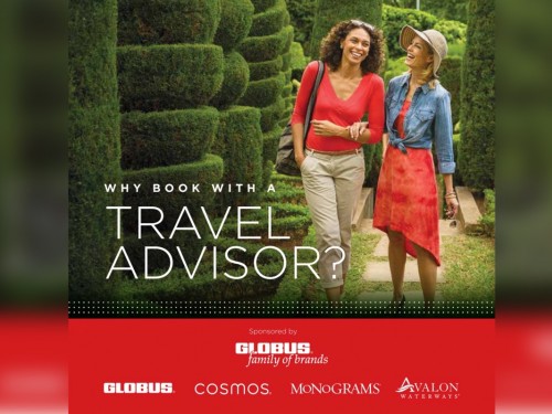 Globus adds new e-brochure to encourage booking with a travel advisor
