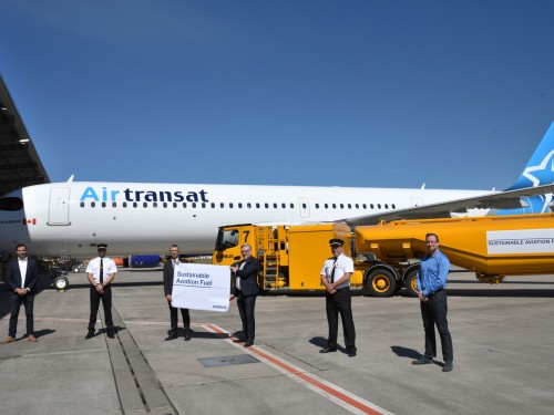 Air Transat takes delivery of its first two sustainable jets