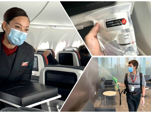 We flew with Air Canada during the COVID-19 pandemic. Here's what we saw.