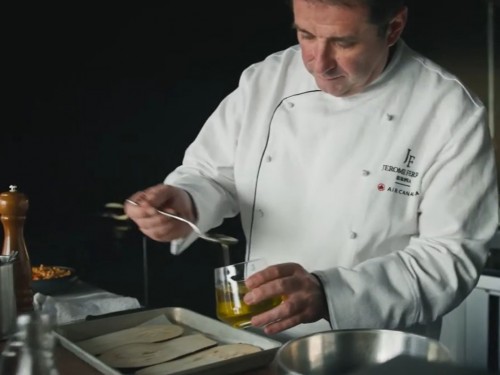 Air Canada partners with Montreal-based chef Jérôme Ferrer