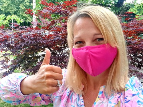 The side hustle: How this travel advisor launched a business selling travel-inspired face masks