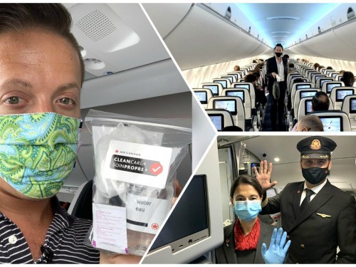 VIDEO: Flying with Air Canada during the COVID-19 pandemic