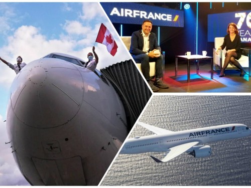 VIDEO: Air France celebrates 70 years in Canada at virtual event