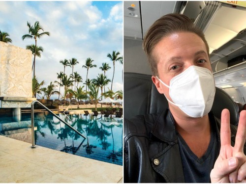 On location at Secrets Royal Beach Punta Cana (and how COVID made me a plane clapper)