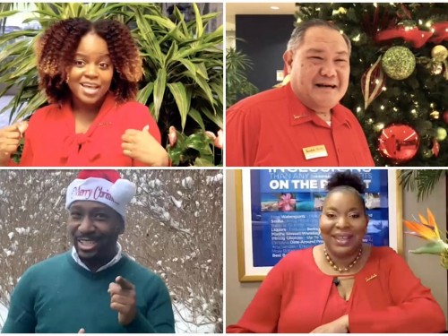 VIDEO: Spreading holiday cheer with the Canadian team at Sandals & Beaches