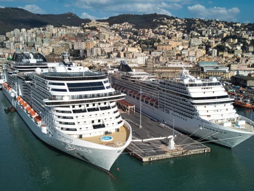 MSC Grandiosa is back at sea after brief pause in operations