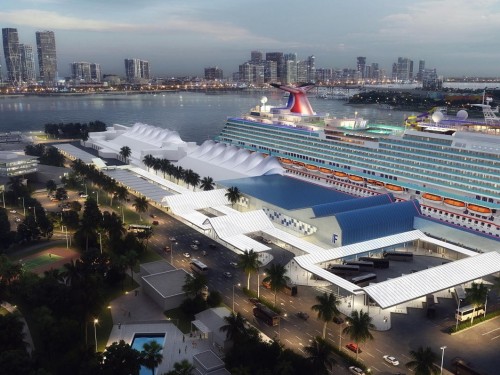 PortMiami, Carnival break ground on Terminal F, homeport of Carnival Celebration