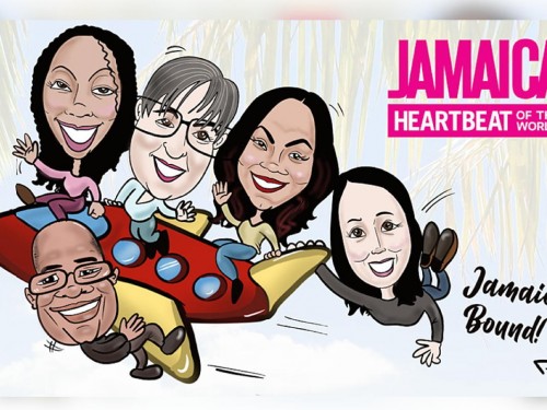 Travel Agent Day: Transform into a cartoon with the Jamaica Tourist Board!