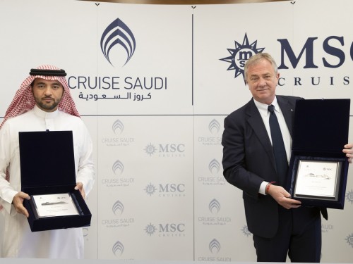 MSC Cruises will sail into Saudi Arabian waters for winter 2021/2022 season
