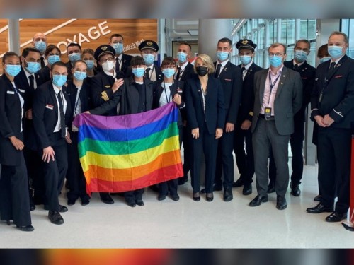 #IDAHOTB: Air France celebrates diversity with LGBTQ-crewed flights to SFO, ATH