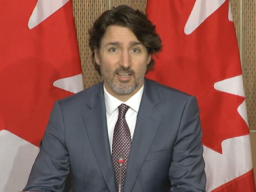 75% of Canadians need to be vaccinated before Canada-U.S. border reopens: Trudeau