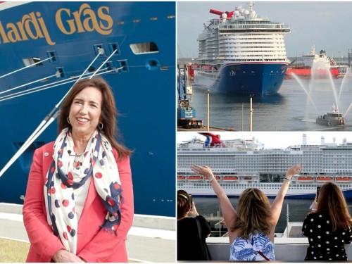 VIDEO: Watch Carnival's Mardi Gras arrive at Port Canaveral in Florida!