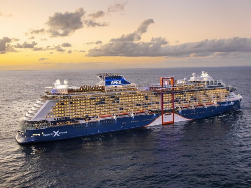 Excitement & awe: Celebrity Apex begins maiden voyage in the Aegean