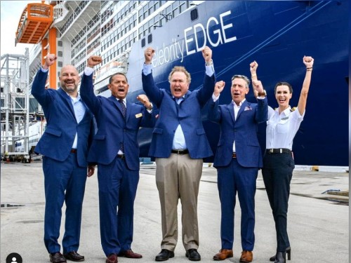 “The feels are the real deal!” Celebrity Cruises returns to service in the U.S.