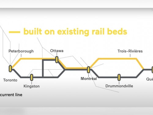 Liberals announce plans for "high frequency" rail lines between Toronto & Quebec City