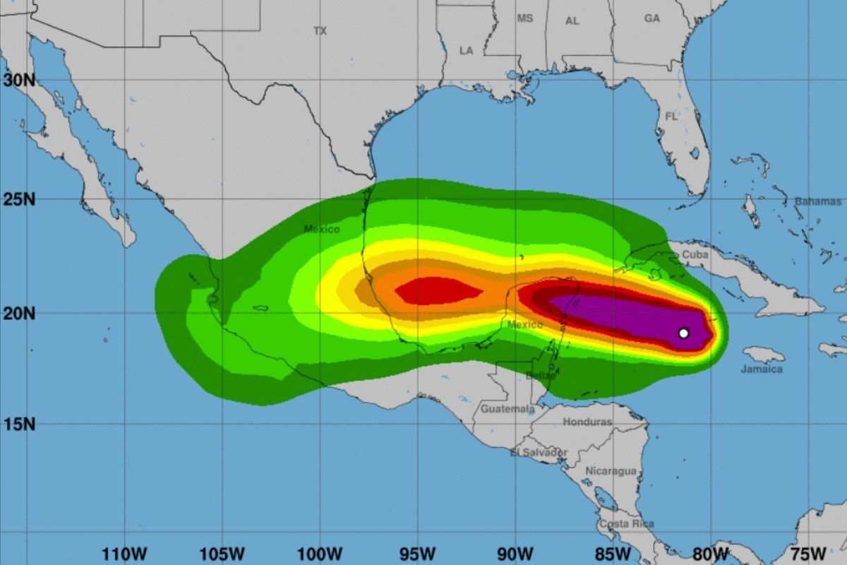 Hurricane Grace heads toward Mexico’s Yucatan Peninsula