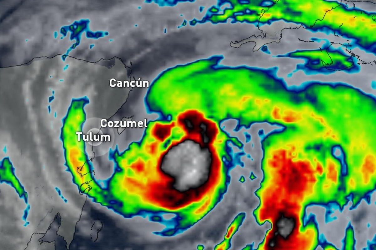 Hurricane Grace hits Mexico's Yucatan Peninsula near Tulum