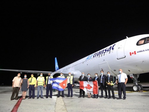 Air Transat resumes Cuba flights, launches "Keep Palm & Travel On" promo