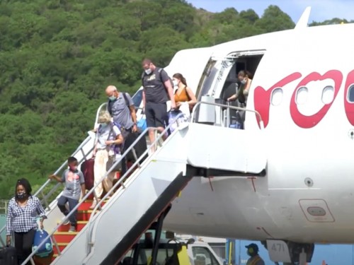 VIDEO: Saint Lucia celebrates reopening of Canadian market as Air Canada returns