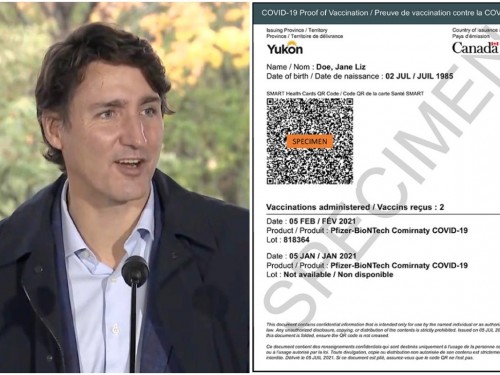Trudeau unveils int'l proof-of-vaccination for COVID-19, hints at easing more restrictions