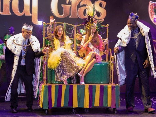 Carnival christens Mardi Gras in 1st naming ceremony in U.S. since industry restart