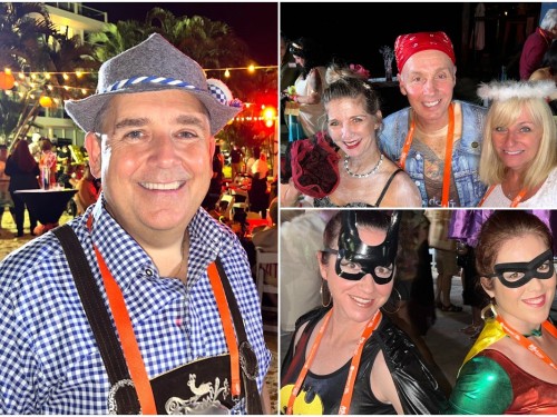 Takin’ care of boo-siness: TTAND conference kicks off with Halloween beach bash in Jamaica