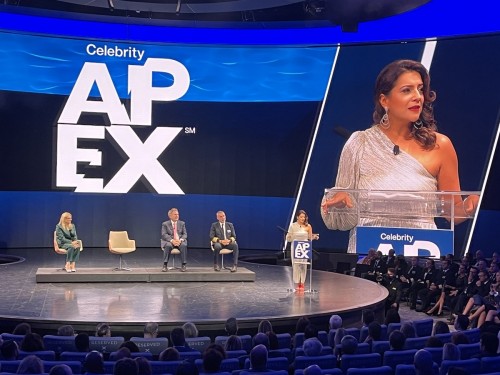 On Location: Celebrity Cruises christens Celebrity Apex in Fort Lauderdale