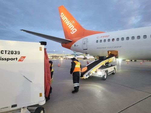 Sunwing Airlines, Swissport expand ground handling agreement to include YYZ