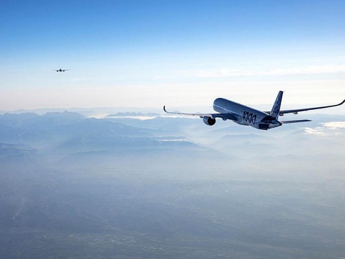 Airbus, partners demonstrate how sharing the skies can save fuel, reduce CO2 emissions