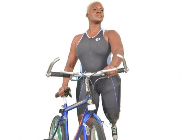 Bahamian paratriathlete Erin Brown named godmother of Odyssey of the Seas