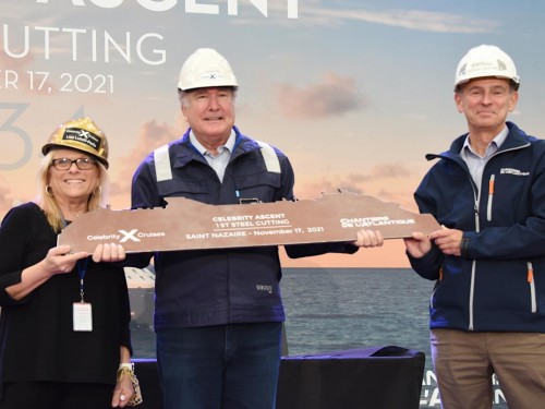 Celebrity Cruises cuts steel on fourth Edge Series ship – Celebrity Ascent