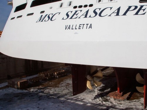 MSC Cruises & Fincantieri celebrate launch of MSC Seascape