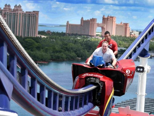 Carnival's "BOLT," the first roller coaster at sea, wins engineering award