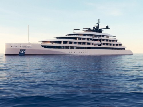 Emerald takes delivery of Emerald Azzurra, its first "superyacht"